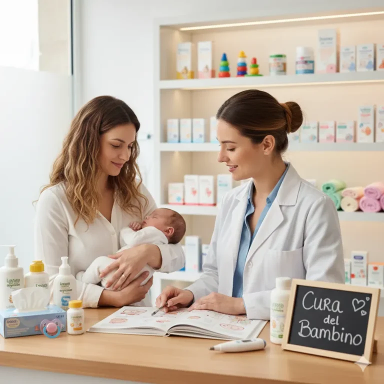 Servi prevenzione e cure dei bambini - Farmacia Fossona